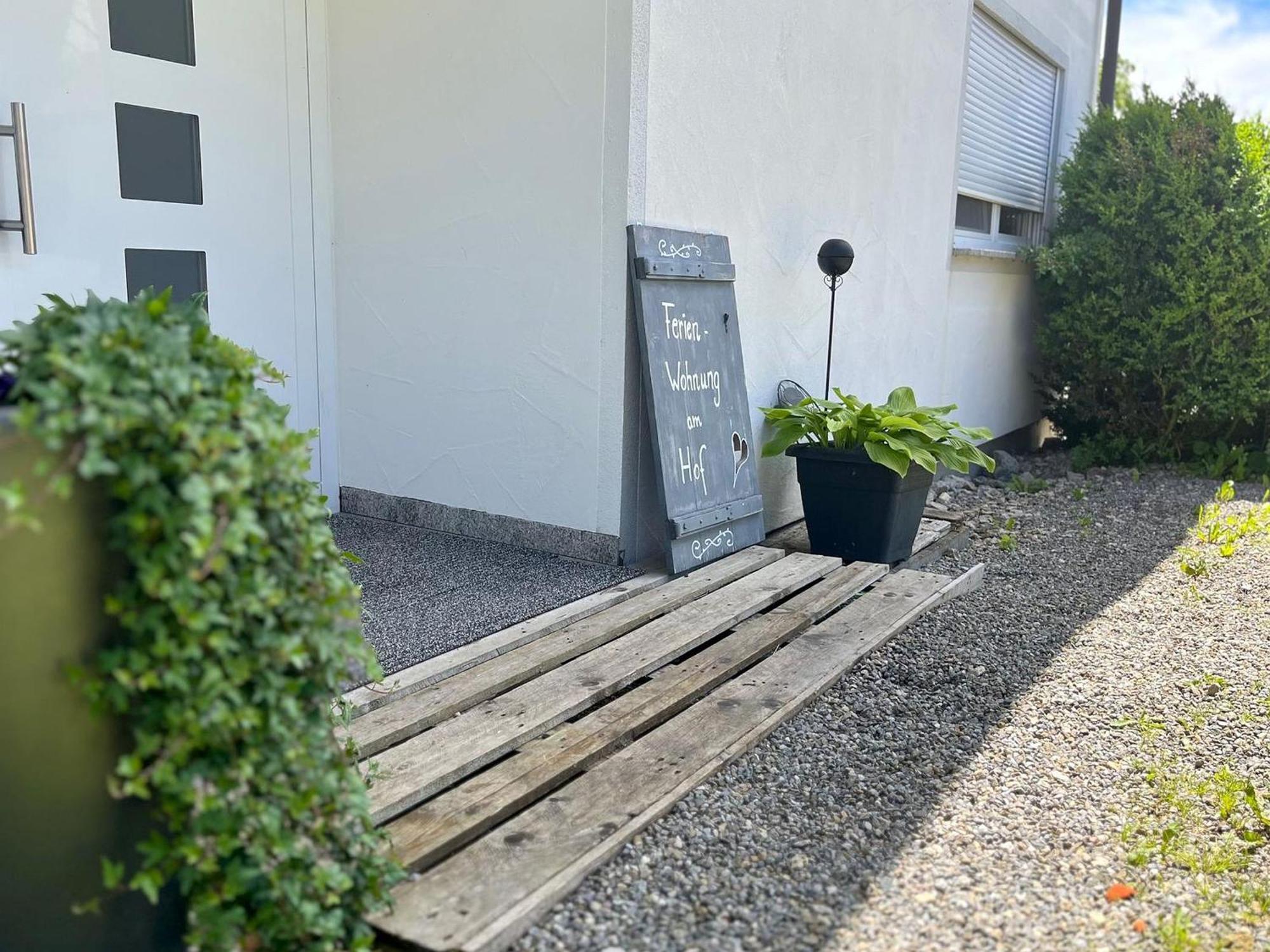 Ferienwohnung Am Hof Zwiefalten Exteriör bild